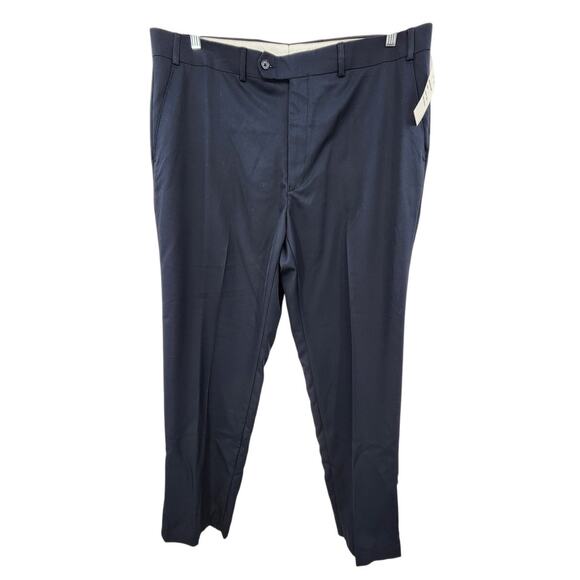 New NWT Men's Michael Michael Kors Navy Blue Dress Pants Slacks Size 40 X 32 - Picture 1 of 7